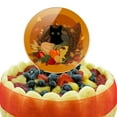 thumbnail image 5 of Acrylic Thanksgiving Black Cat Hiding In Cornucopia with Pumpkins Cake Topper Party Decoration for Wedding Anniversary Birthday Graduation, 5 of 6