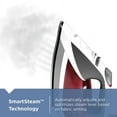 BLACK+DECKER Vitessa Advanced Steam Iron, Auto Shut, Nonstick, Red
