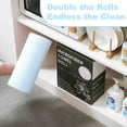 thumbnail image 6 of Jessy Home 2 Rolls Cleaning Cloth, 100 Sheets Reusable Paper Towels, 12"x12" Lint Free, Absorbent & Scratch Free Microfiber Towels for Kitchen, 6 of 7
