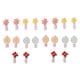 thumbnail image 5 of Pinza para el pelo de gatito, 20 piezas Pinza para el pelo para mascotas Mini pinzas para el pelo Pinza para el pelo para cachorros Altamente versátil, 5 of 8