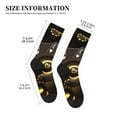 thumbnail image 3 of Disketp Casino Card Soccer Unisex Mid-Calf Socks Lightweight Breathable Ventilation Ankle Socks, 3 of 7