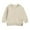 Beige, variant on RTKFRFLM Baby Lined Sweatshirt Solid Color Warm Pullover Top for Toddlers Beige 9-12 Months