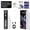 Black, variant on Professional 365nm Black Light, 5W Rechargeable UV Flashlight with Black Filter Lens & Battery Display for Money Detection