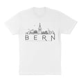 thumbnail image 1 of Skyline Bern Switzerland Shirt Unisex Large White, 1 of 5