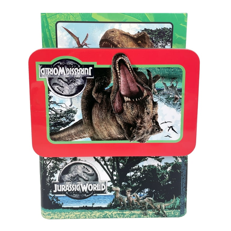 Jurassic World Valentine s Day Tin Box Gift Set Walmart