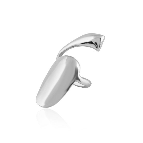 Geometric Nail Ring Zinc Alloy European Style Lightweight Individually Packed Classy Gift For Opening Ceremony