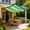 Multicolor, variant on QuanTara Sun Shade Cloth 78x78in UV Block Mesh Tarp, 90% UV Protection Garden Shade Cover with Grommets, Breathable Nylon Netting for Patio, Pergola, Canopy, Plant Cover