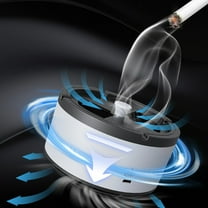 Inerposs Indoor Purifier Ashtray, Multifunctional Smokeless Ashtray, USB Rechargeable Ashtray, Aromatherapy Ashtray, Home Office Smoking Accessory