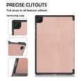 thumbnail image 4 of ATOOZ for Galaxy Tab A8 10.5 inch Case,Auto Wake/Sleep Ultra Slim Leather Stand Cover Samsung Tab A8 [SM-X205N/X200N],Rose Gold, 4 of 7