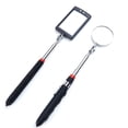 thumbnail image 2 of Telescopic Inspection Mirror, Rectangular Telescopic Mechanical Mirror with Extended Handle, 360 Degree Rotating Inspection Mirror for Checking Vehicle Condition (Dimensions), 2 of 3
