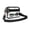 Black, variant on Clear Crossbody Bag for Stadium Events, Transparent Purse Bag for Concerts Sports