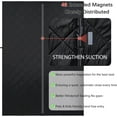 thumbnail image 5 of Thickened Wide Magnetic Thermal Insulated Door Curtain,Thicken Polyester Fiberfill & Thicker Oxford Fabric,Temporary Screen Curtains Magnetic Closure for French/Sliding Door,Fit Doors to 72"x80", 5 of 6