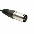 thumbnail image 2 of DOONJIEY 0.3/0.5/1m 3Pin XLR Female Plug to 2XLR Male Y Splitter Cable Cord, 2 of 5
