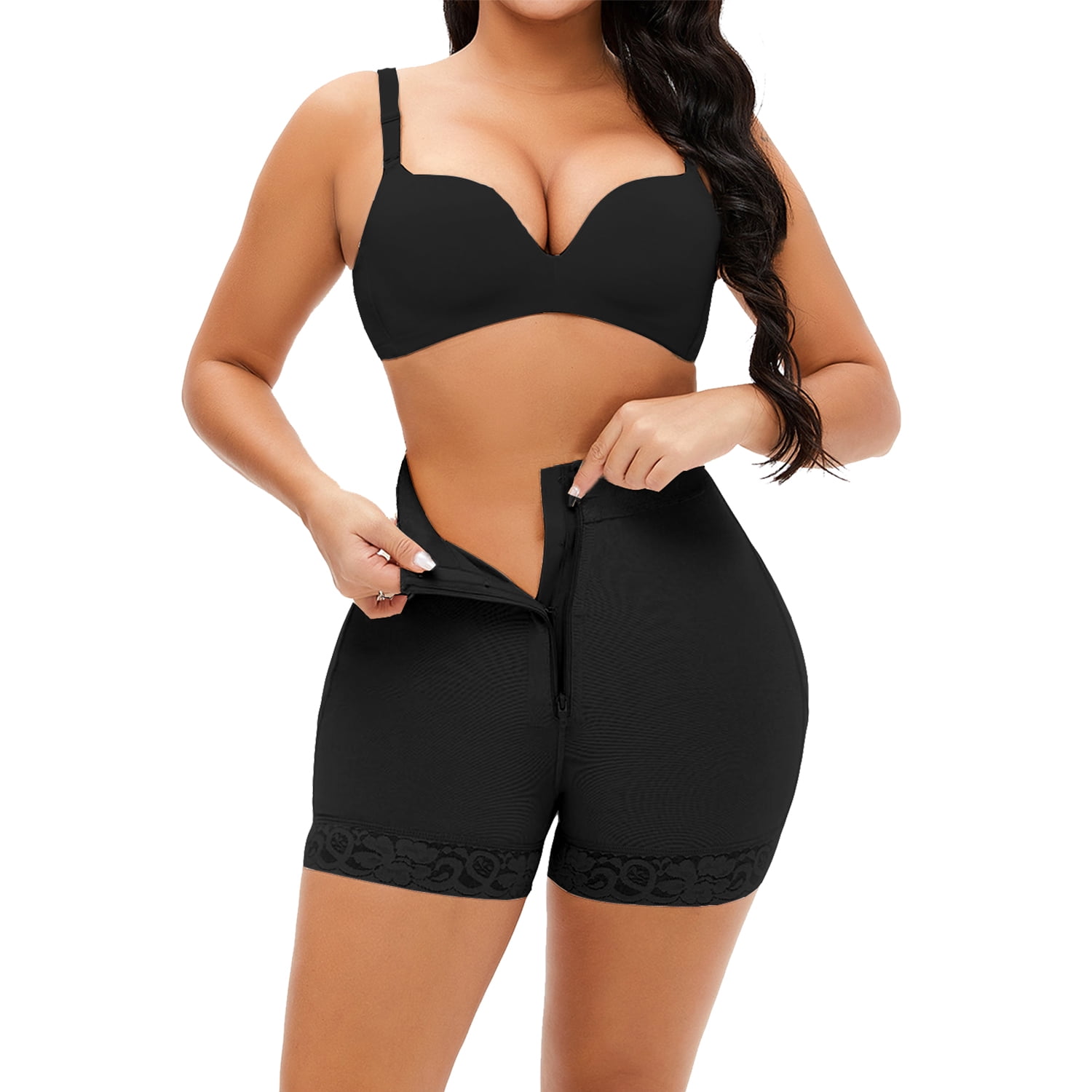 POP CLOSETS Body Shaper for Women Slimming Tummy Control High Waisted Butt  Lifter Panties Compression Shorts Postpartum Underwear 