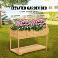 thumbnail image 6 of Raised Garden Bed with Wheels, Cover & Storage Shelves - Elevated Planter Box, 6 of 17