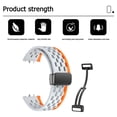 thumbnail image 2 of Reemplazo La Banda Sport Band Smart Watch Strap Silicone Avalte Atendible Ajuste Hebilla Magnética Atentable Cómodo, 2 of 9