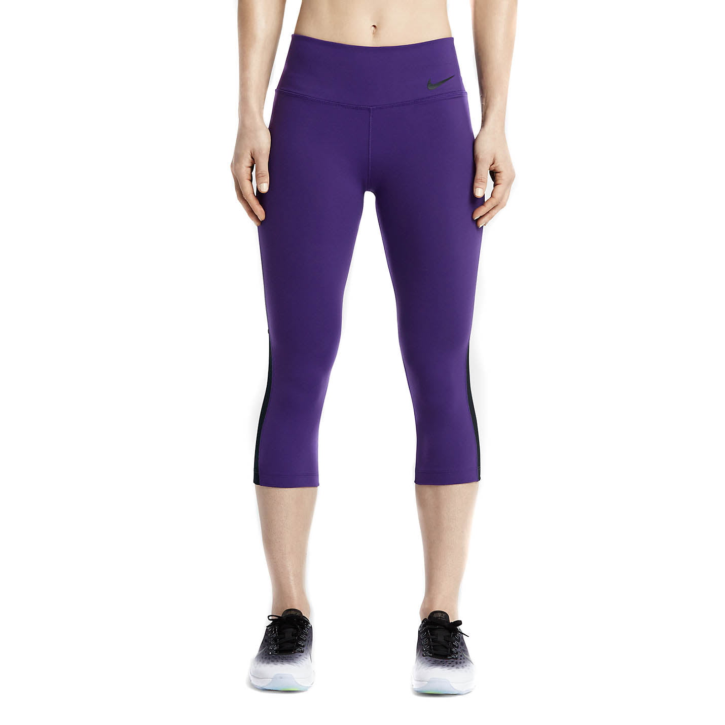 Sports Legendary Womens Purple Leggings Capri Nike