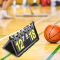thumbnail image 3 of Langgg Table Top Score Garde Flip Score pour les Sports de Plein Air Intérieur de Basket-Ball, 3 of 9