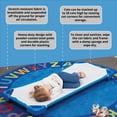 thumbnail image 3 of Early Childhood Resources ELR-16112-BL Standard RTA Stackable Kiddie Cot - Blue, 3 of 6