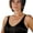Black, variant on Classique Post Mastectomy Front & Back Closure Bra 732 -44B - White