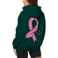 thumbnail image 5 of YEJIMAN Sweatshirt for Women Breast Cancer Awareness Hoodies Ribbon Graphic Full Zip Up Oversized Fleece Jackets Clothes Zip Up Hoodie, 5 of 7