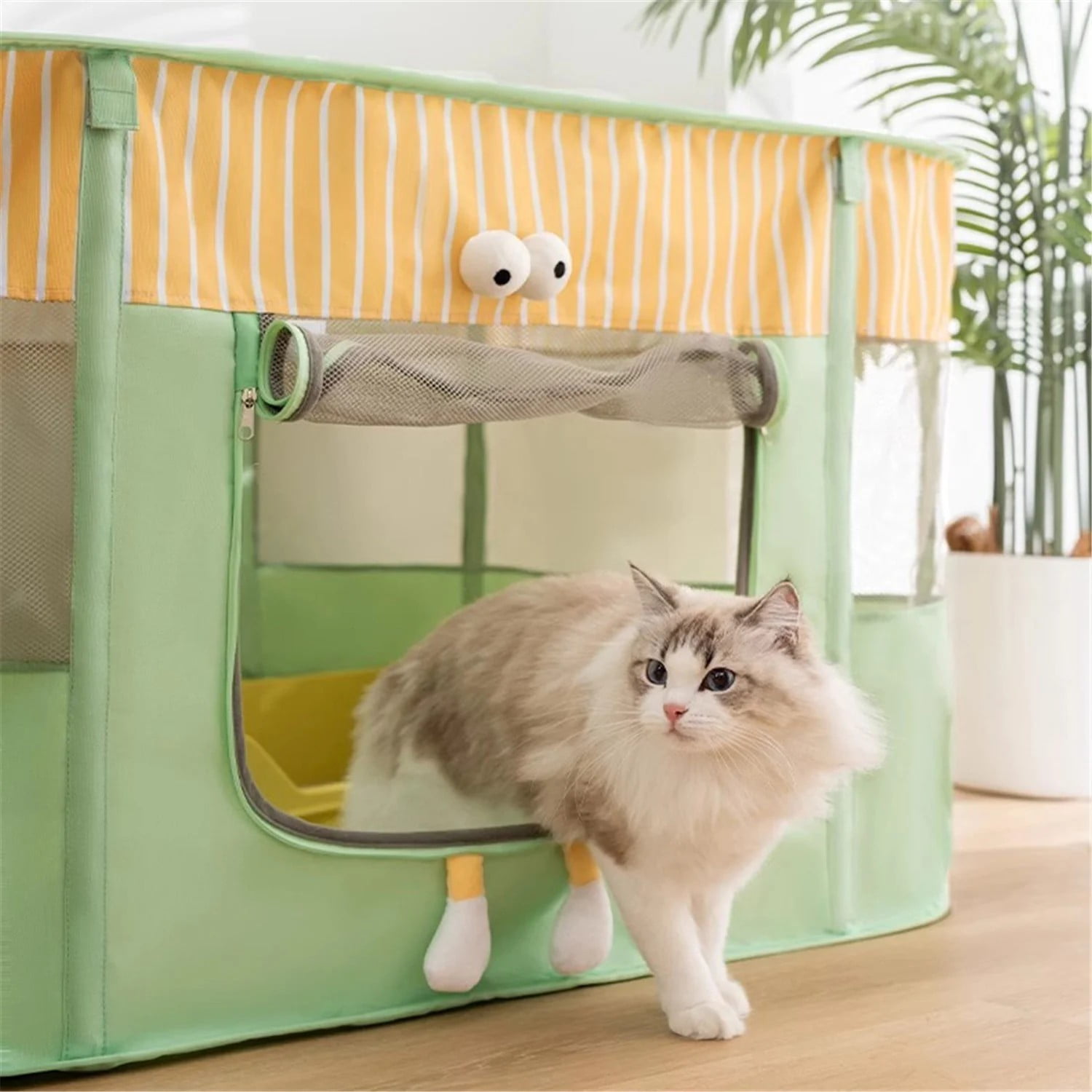 Puppy Playpen, Portable Dog Play Pen, Sturdy Cat Playpen, Foldable pop up pet Tent, Pet Playground Indoor/Outdoor