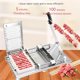thumbnail image 3 of HLGKBY Máquina para Hacer Carne con brocheta de bambú para Barbacoa con 10 Orificios, máquina Manual para Hacer Kebab de Cordero, Prensa para Hacer Kebab, máquina para Hacer Hilo de Carne, 3 of 5