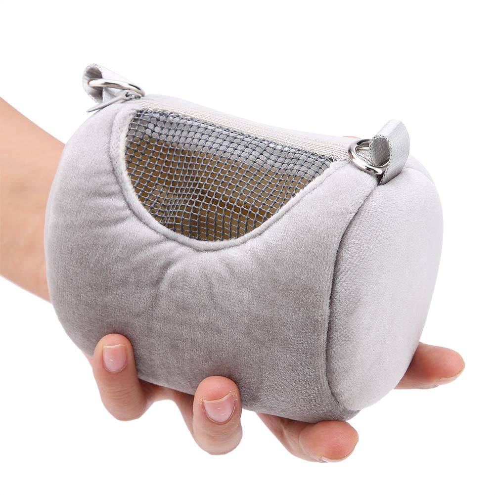 LYUMO Breathable Pet Small Animal Carrier Hamster Travel Bag Reptile