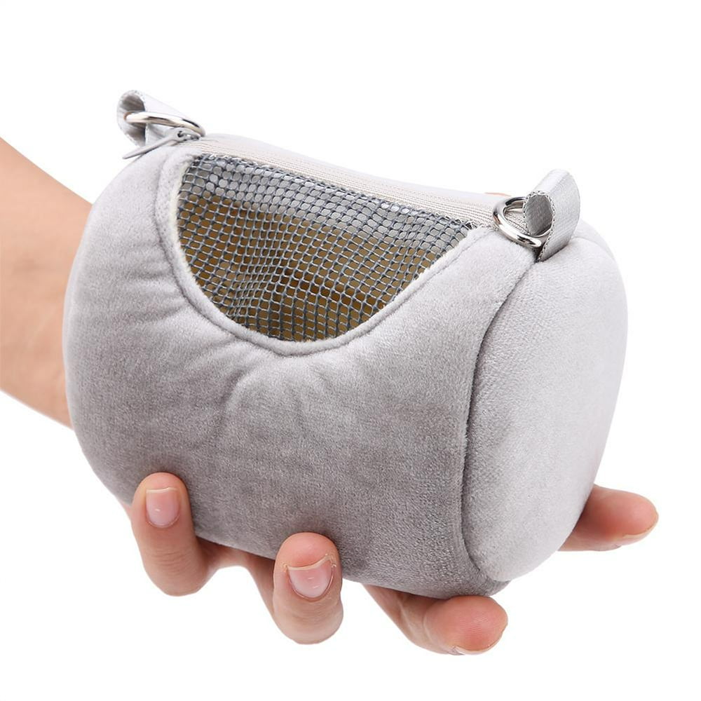 LYUMO Breathable Pet Small Animal Carrier Hamster Travel Bag Reptile