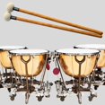 thumbnail image 4 of Timpani Mallets Timber Drum Co. Fieltro mediano con asas de abedul, 4 of 8