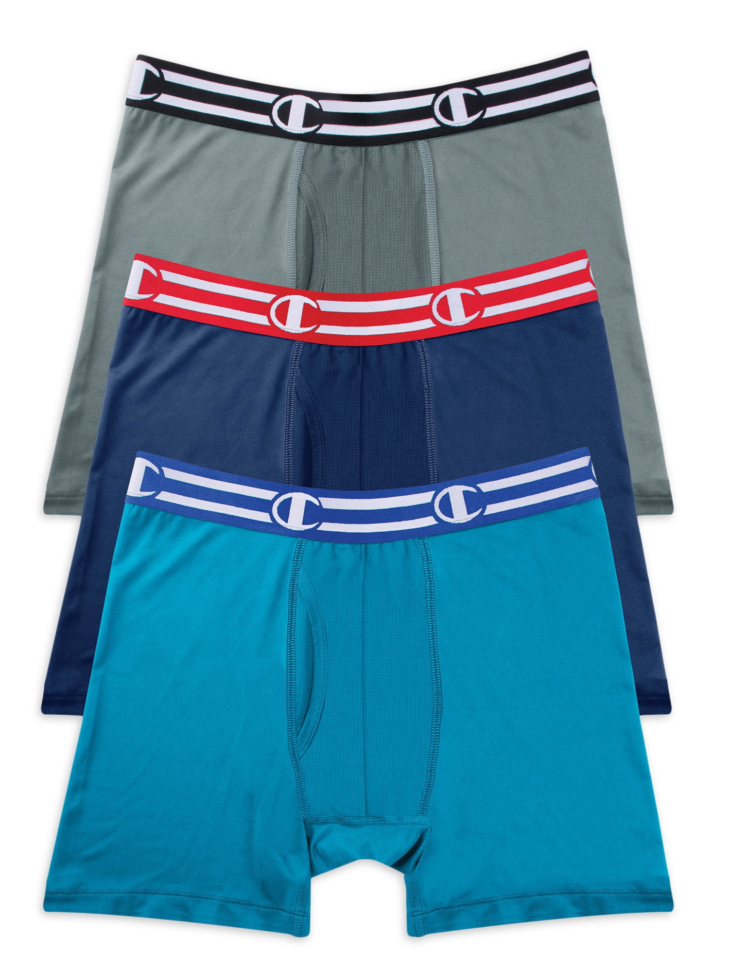 Champion, Adult Mens, Performance Boxer Briefs, 3 Palestine