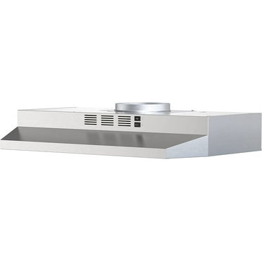 FIREGAS Range Hood 30 inch Under Cabinet Range Hood with 2 Speed Exhaust Fan,300 CFM,Stainless Steel