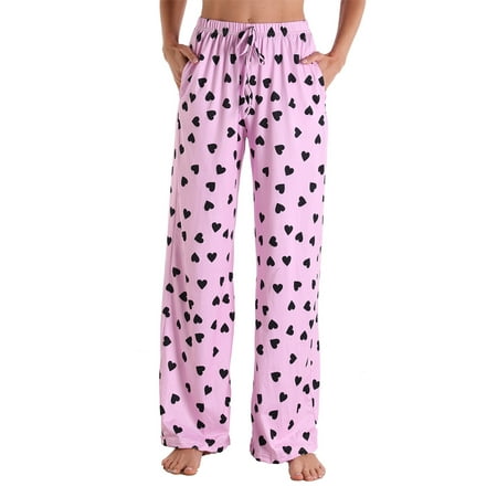 

Avamo Wide Leg Lounge Pants for Womens Casual Tie Dye Pajama Pjs Bottoms Plus Size Yoga Workout Jogger Sweat Pant Pocket