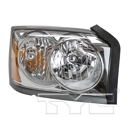 Carlights360 For 2005 Dodge Dakota Headlight Assembly Passenger Side Right Dot Certified W Bulbs Replacement For Ch2503159 Walmart Com Walmart Com
