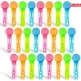 thumbnail image 4 of SYNCFUN Plastic Multicolor Mini Bubble Wands Birthday Party Favors, 24 Pieces, 4 of 7