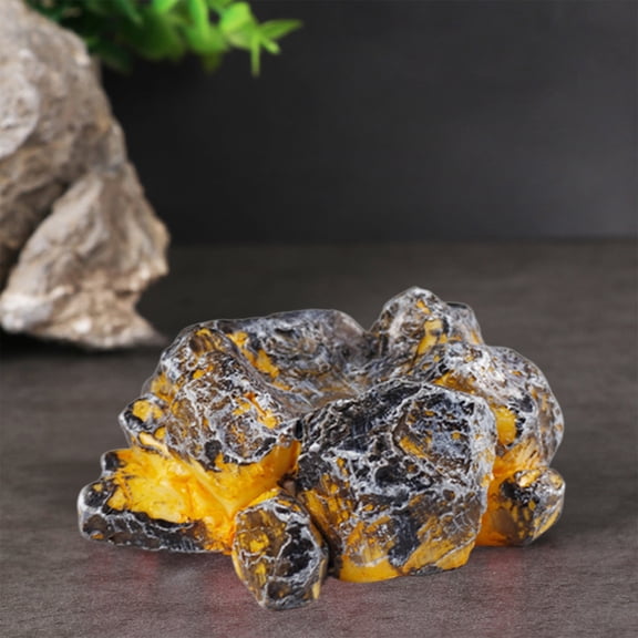 Flameless Fireplace Lights 3D Artificial Wood Burning Flame with Realistic Log Artificial Fire Flames Simulation Charcoal Flame Lamp for Christmas Home Decor