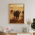 thumbnail image 6 of Diamond Art Kits for Adults, Buffalo Herd Sunset Dusty Path 5D Diamond Painting Kits for Adults Beginners, DIY Full Drill Diamond Painting, Gem Art and Crafts 12x16, 6 of 7