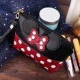 thumbnail image 4 of 2pcs Cute Makeup Bag - Leather Travel Makeup Handbag With Zipper - Cute Bags Of Purse Pink & Black, 4 of 4