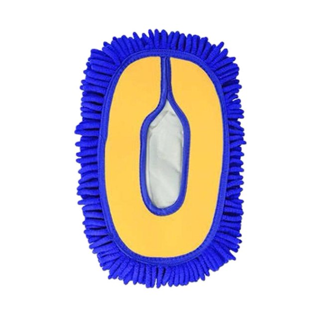 Car Detailing Brush Chenille Car Mop Head Wipe Mop Auto Accesorio (Azul) DQrwqpou Accesorios para autos y motos
