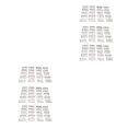 thumbnail image 4 of Sonducket Dijes de llavero exquisitas letras creativas accesorio de joyería decoraciones colgantes hacer colgante de adorno para artesanías Type3 NO3 Sonducket CBP334151, 4 of 5