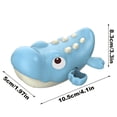 thumbnail image 3 of Jouet Crocodile à Remonter pour Bain Bleu, Design à Queue Rotative, Activité Aquatique pour Tout-Petits, 3 of 4