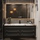 thumbnail image 2 of American Retro Oak Solid Wood Bathroom Cabinet Rock Ceramic Washbasin Luxury Bathroom Vanity Sink Cabinet  Bathroom Furniture My Lux Decor Round, 2 of 23