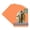 Orange, variant on Golden Orange Picture Frame Mat for 8.5x11 Frames - Oval Opening for 6x9 Photos - 50 Mats