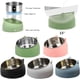 thumbnail image 3 of Stainless Steel Cat Bowl - Cat Water Bowl - Multifunction - for Food and Water - Blue, 3 of 4