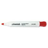Universal Dry Erase Whiteboard Markers Bullet Tip Red Dozen DZ - UNV43682