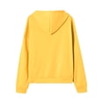 thumbnail image 6 of Mittory Women Zip Up Hoodie Jacket, Drawstring Hood Side Pockets Long Sleeve Loose Fit Solid Casual Sweatshirt Coat, 6 of 7