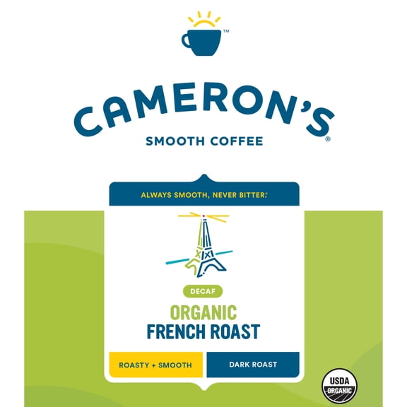 Cameron's Coffee Organic French Roast Dark Roast Whole Bean Coffee - 4lb