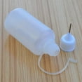 thumbnail image 4 of 10pcs 30ml Plastic Squeezable Tip Applicator Bottle Refillable Dropper Bottles With Needle Tip Caps, 4 of 5