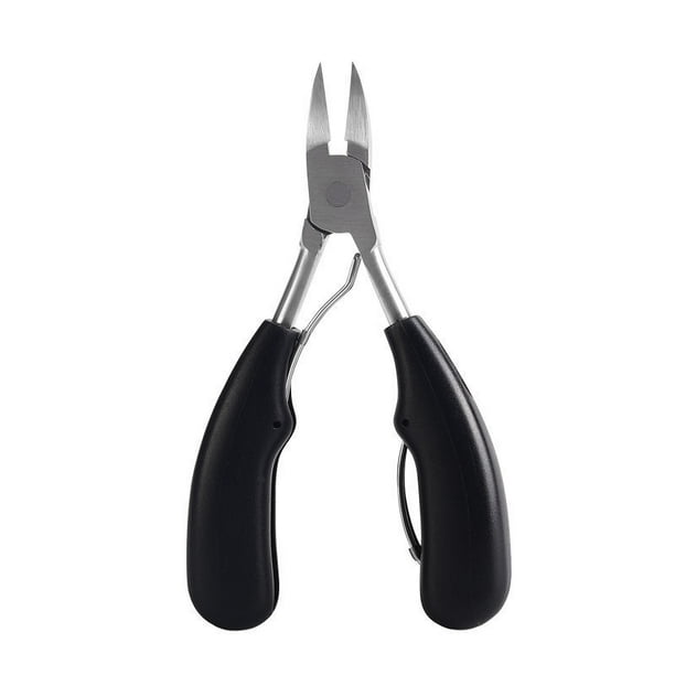 Cortaúñas para uñas encarnadas/gruesas Cuchillas afiladas de acero inoxidable de grado quirúrgico con manijas ergonómicas suaves para un fácil agarre La mejor herramienta para cortar uñas y pedicura Adepaton LRWJ695-1