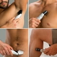 thumbnail image 6 of Panasonic V-Shaped Body Hair Trimmer with 3 Comb Attachments, Waterproof, Rechargeable - ER-GK60-S, 6 of 12